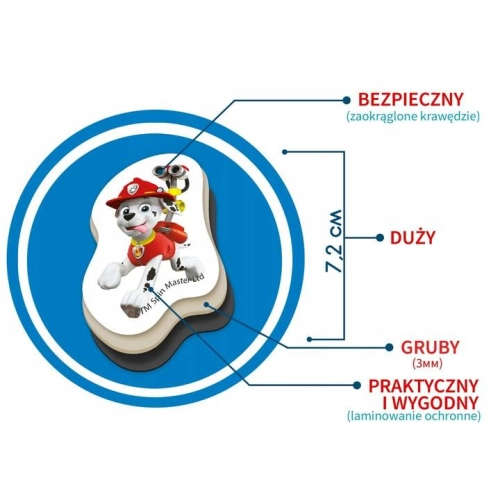 Psi patrol Paw Patrol Układanka magnetyczna magnesy ML4034-01